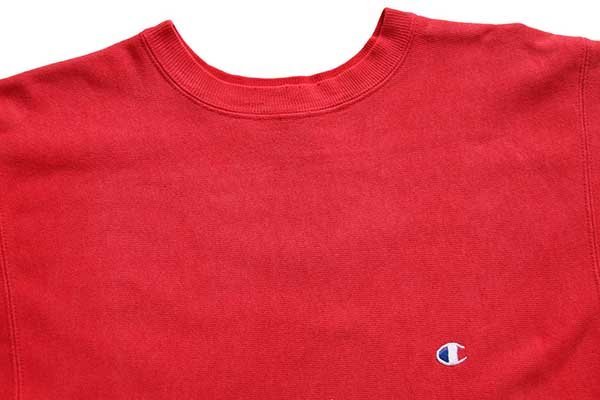 90s USA製 Championチャンピオン ワンポイント リバースウィーブ