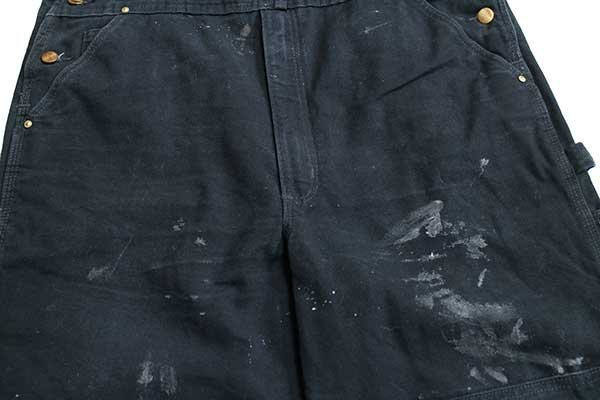 メキシコ製 carharttカーハート ダック地 ダブルニー オーバーオール