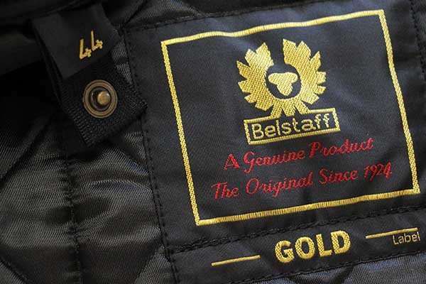 イタリア製 Belstaffベルスタッフ スタンドカラー VALTHERM ナイロン