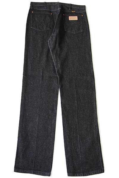 90s USA製 Wranglerラングラー 946BLKS 先染め ブラック デニムパンツ