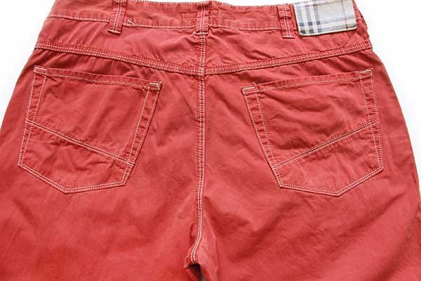 BURBERRYバーバリー コットンポプリン パンツ 薄赤 50 - Sixpacjoe Web
