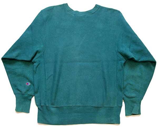 90s USA製 Championチャンピオン ワンポイント リバースウィーブ