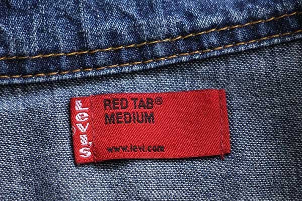 00s Levi'sリーバイス RED TAB デニム ウエスタンシャツ カスタム M