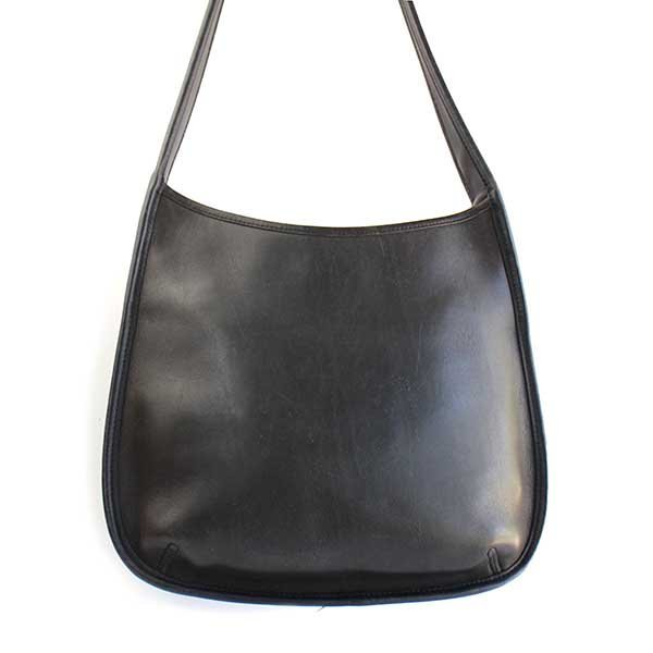 USA製 COACH オールド コーチ レザー ハンドバッグ 黒☆9047