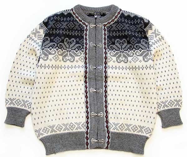 80s ノルウェー製 DALE OF NORWAY ノルディック柄 チロリアンテープ