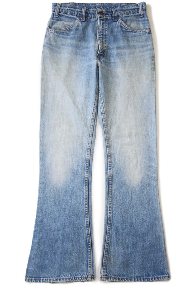 70s USA製 Levi'sリーバイス 646 デニムパンツ w31 L32☆ベルボトム