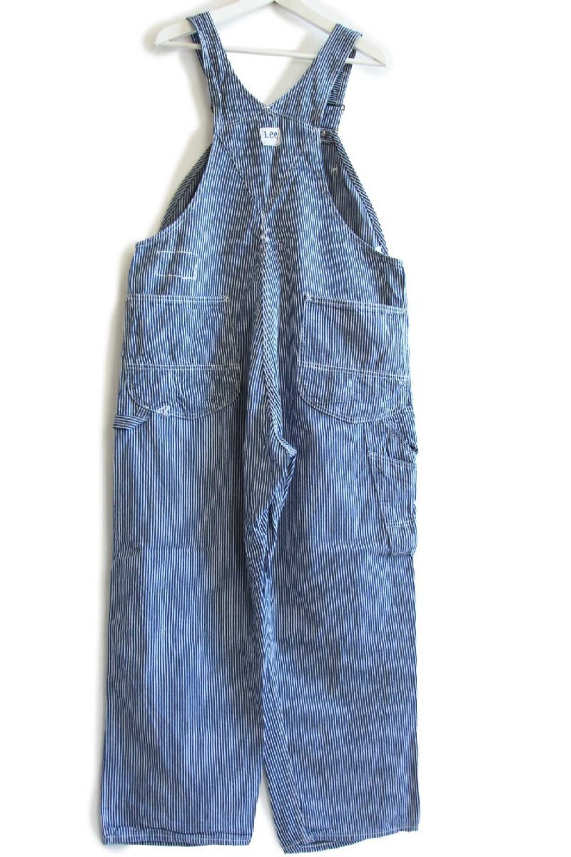 60s USA製 Leeリー ヒッコリー ストライプ オーバーオール w41
