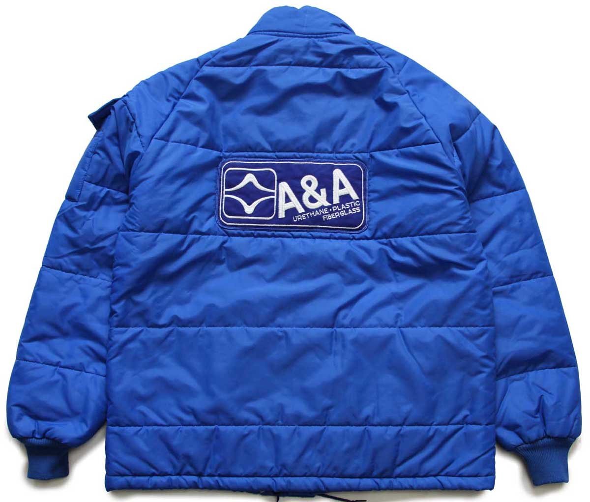 70s Swingster A&A パッチ付き 中綿入り ナイロン レーシング