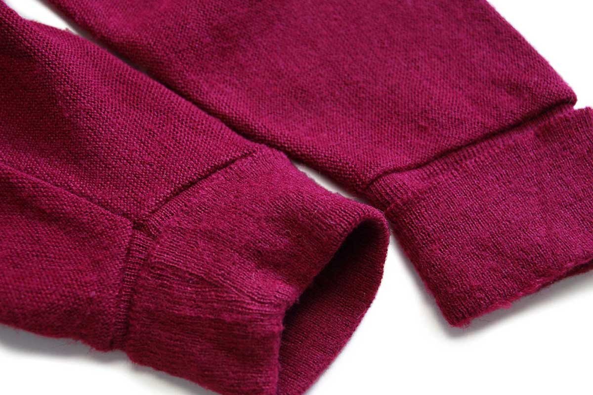 70s IZOD LACOSTE ラコステ ワンポイント パール編み アクリルニット