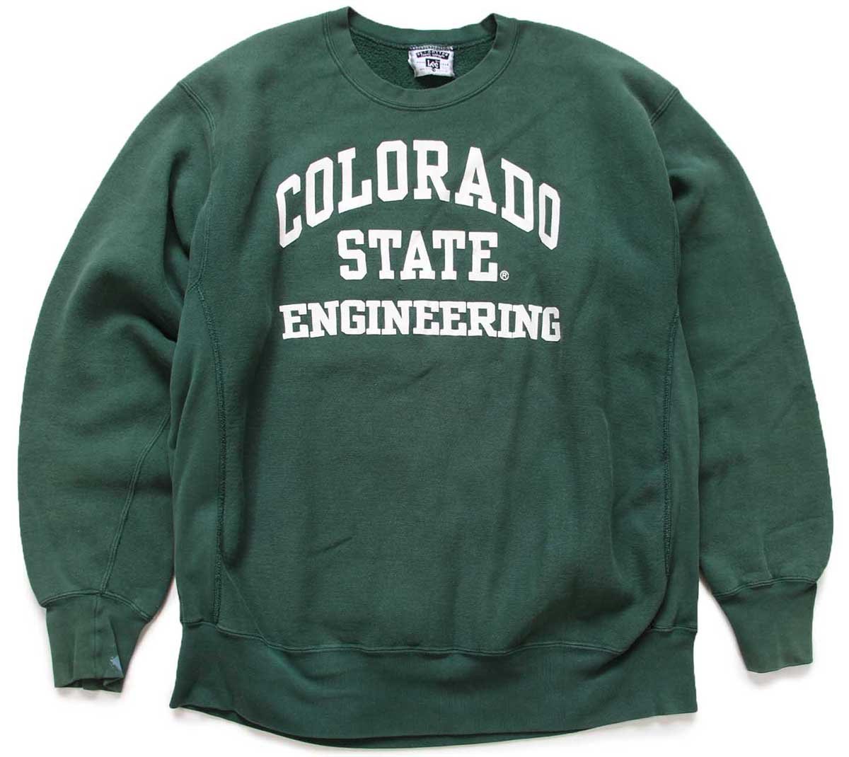 90s USA製 Leeリー COLORADO STATE ENGINEERING リバースウィーブ
