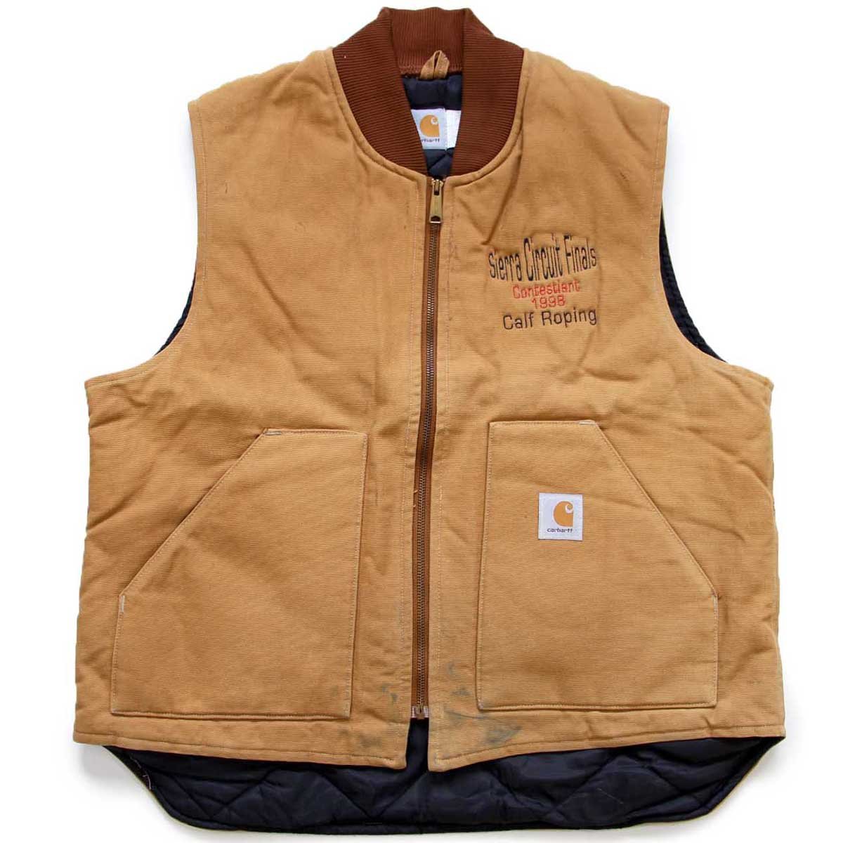 90s USA製 carharttカーハート Sierra Circuit Finals Roo-hide