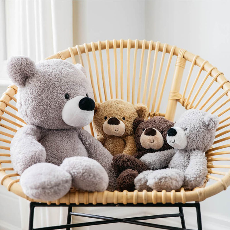 GUND ガンド ぬいぐるみ ファジーフレンズ チョコ テディーベア