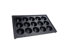 ガス高級たこ焼器 こだま(15穴) Y-03D | 山岡金属工業株式会社