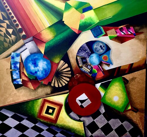 Exploring The Marriage of Reason and Squalor, II by Frank Stella