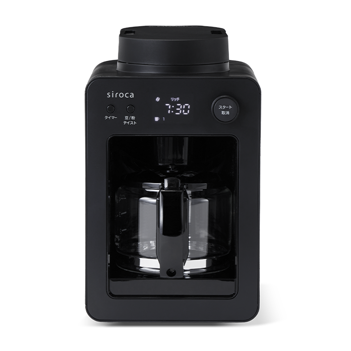 だだんだん様siroca コーヒーメーカー ブラック だだんだん様siroca