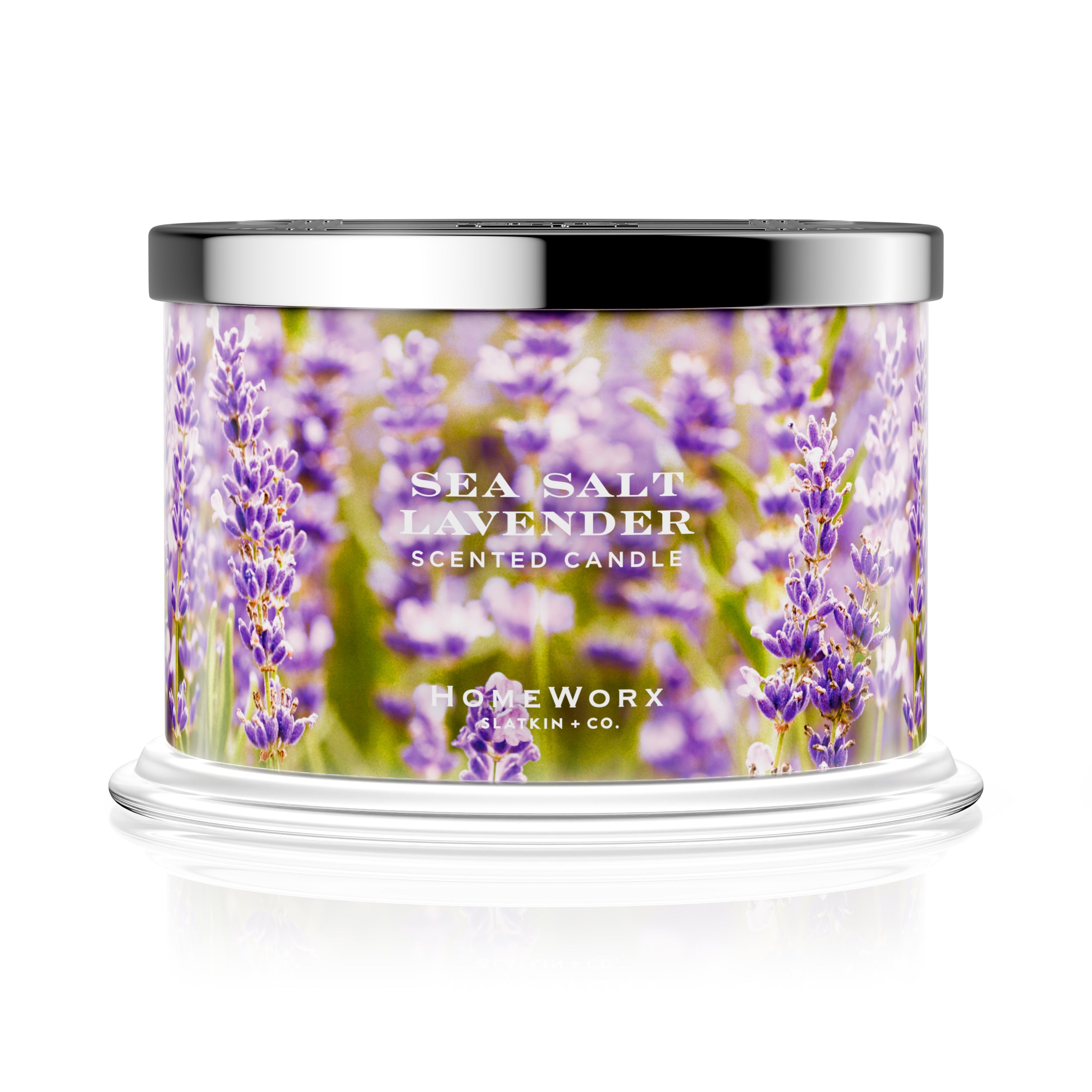 Sea Salt Lavender 4-wick Candle – Slatkin + Co.