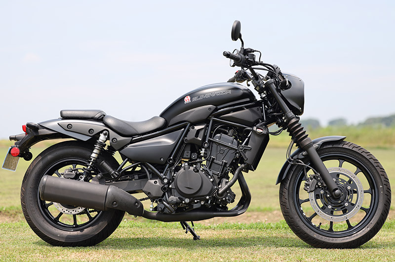 Kawasaki / 24~ELIMINATOR/SE (8BL-EL400A) POWERBOX パイプ ブラック