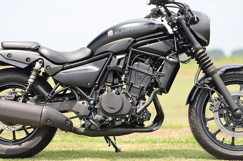 Kawasaki / 24~ELIMINATOR/SE (8BL-EL400A) POWERBOX パイプ ブラック