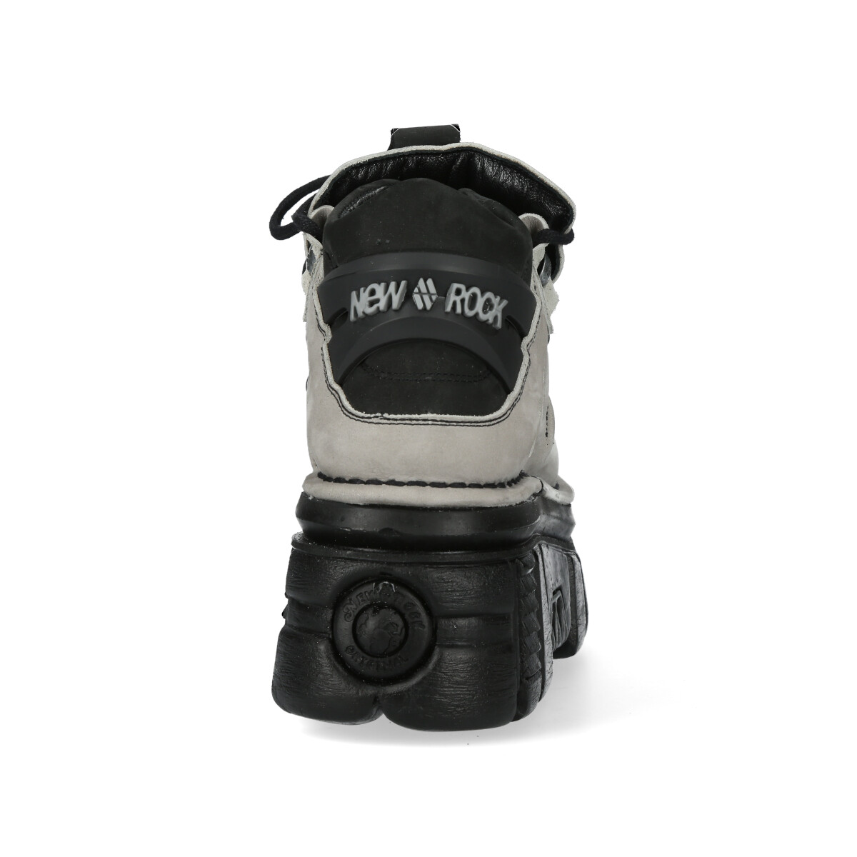 ⭐即納⭐M-106-C96 / グレー / 厚底スニーカー / 本革【NEW ROCK