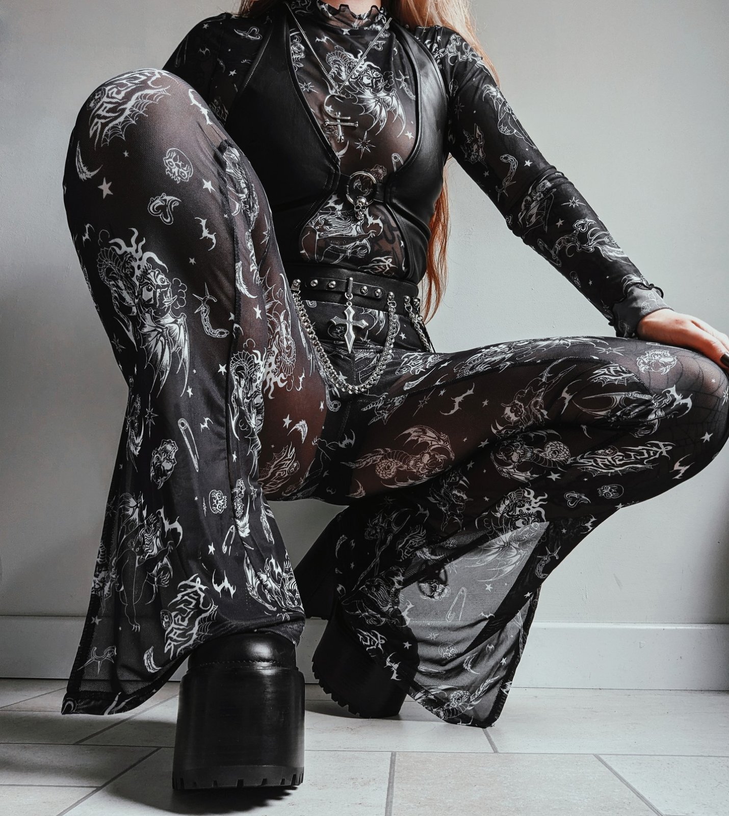 Hope To Die Cross Belt / 死への希望 / チェーンベルト【KILL STAR