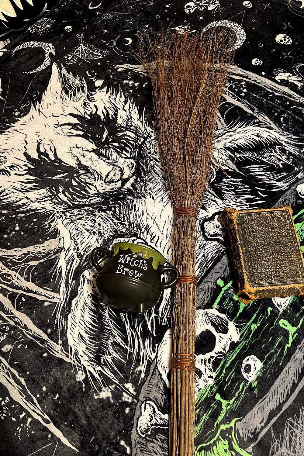 Conjuring Cat Throw Blanket / ブランケット【VampireFreaks