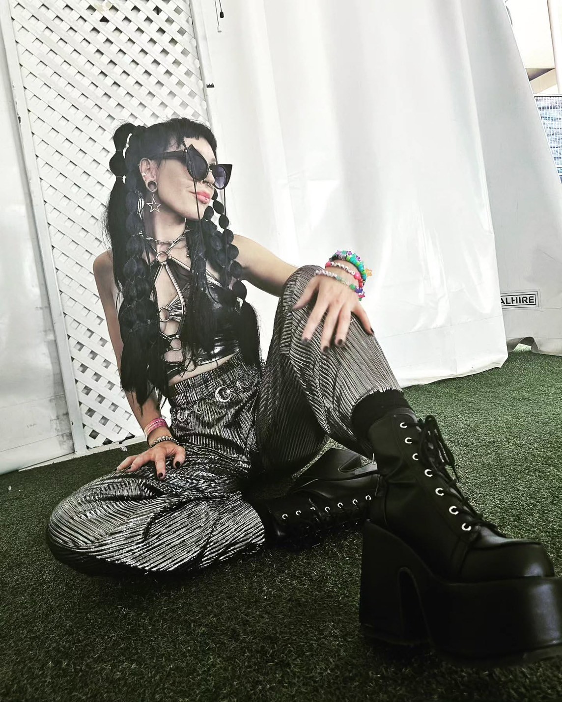 取り寄せ]CAMEL-203 / ビーガンレザー / 厚底シューズ【DEMONIA