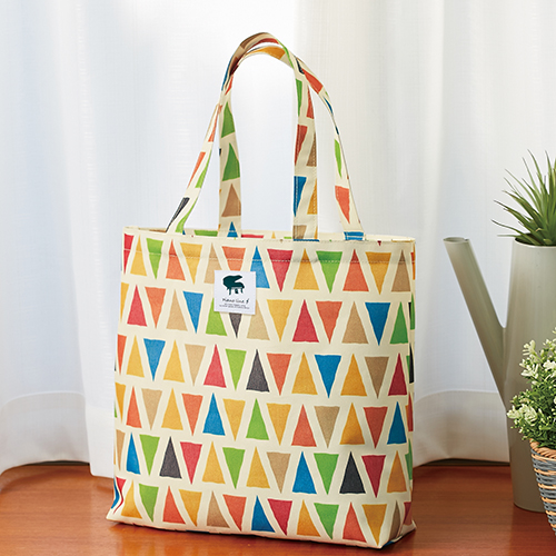 ピアノライン ラージトートバッグ（さんかく） | エスピーマルシェ公式