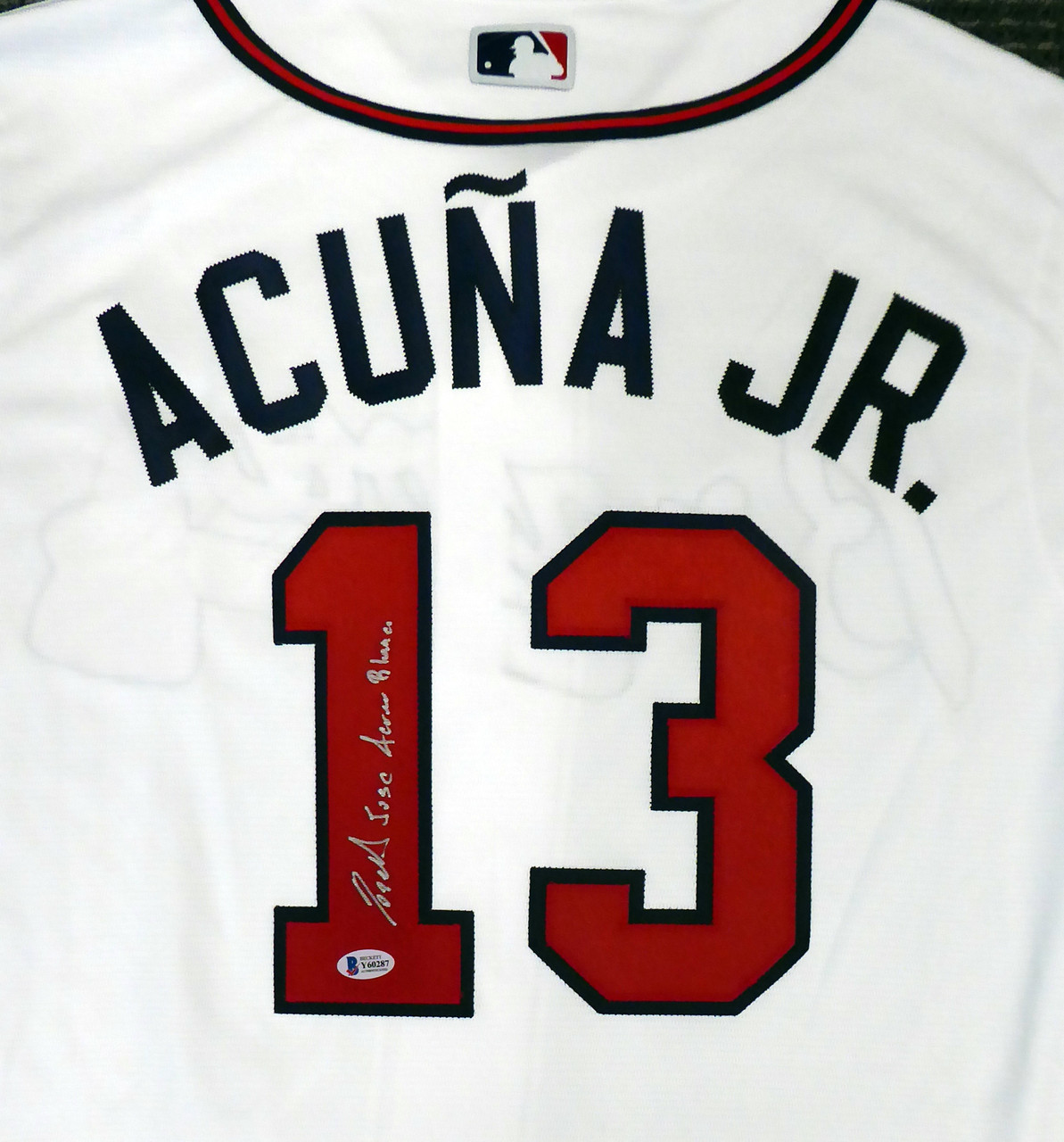 ロナルド・アクーニャJr Full Name 直筆サイン入り Ronald Jose Acuna