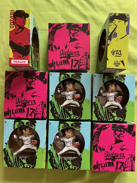 大谷翔平 ボブルヘッド 球場配布限定 9/10ロッキーズ戦②