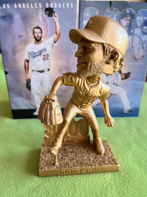 Clayton Kershaw 3,000キャリアストライクアウト フィギュア Clayton