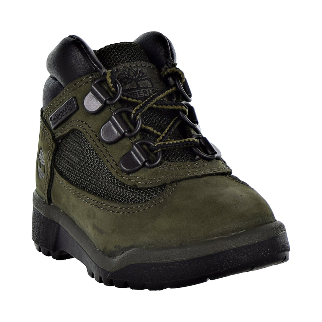 Timberland Field Boot L/F Mid Toddler Shoes Dark Green – Sports
