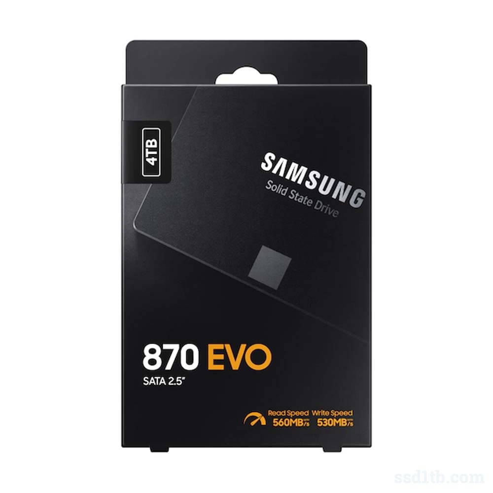 SAMSUNG 870 EVO 4TB 2.5 Inch SATA III Internal SSD