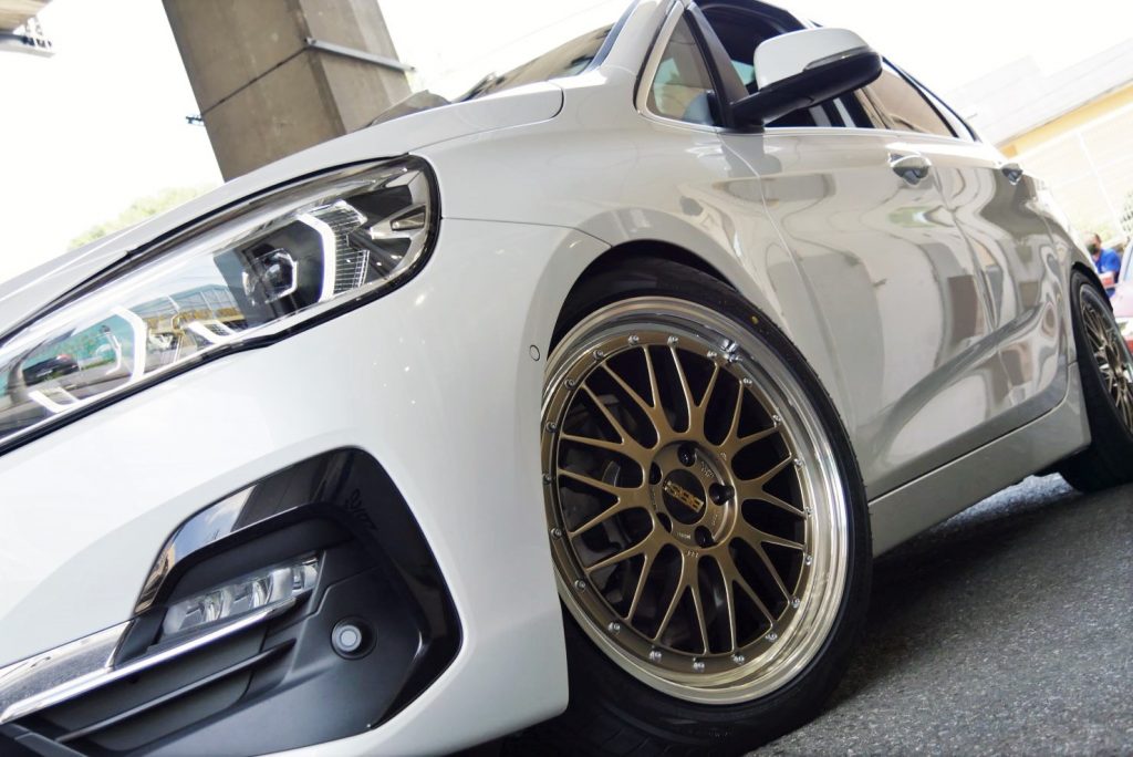 ツアラーだってオシャレしましょう！BMWアクティブツアラーにBBS Japan
