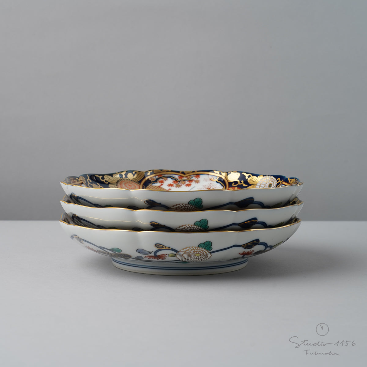 有田焼 琳派 古伊万里様式 盛皿 特小 19.5cm 其泉窯の通販｜Studio1156