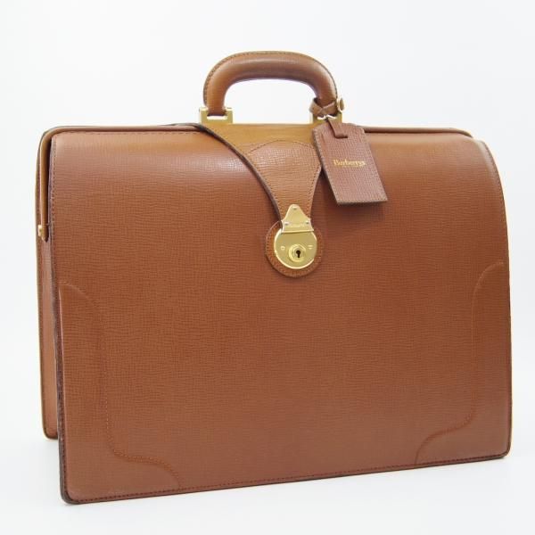 ☆(英)バーバリー/Burberry【貴重☆レザー/ダレスバッグ】メンズ