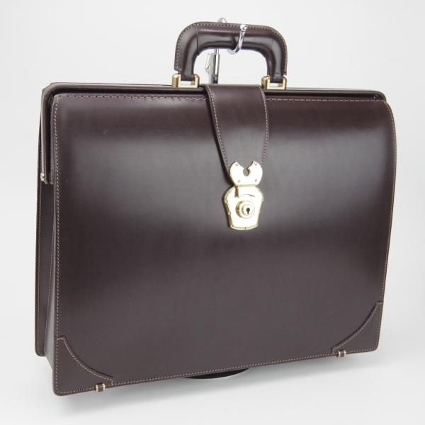 ほぼ未使用☆土屋鞄製造所【ブライドルレザー仕様☆ダレスバッグ/濃茶