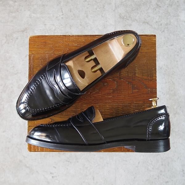 オールデン 7.5D【コードバン/6845/フルストラップ/黒】 | 高級中古