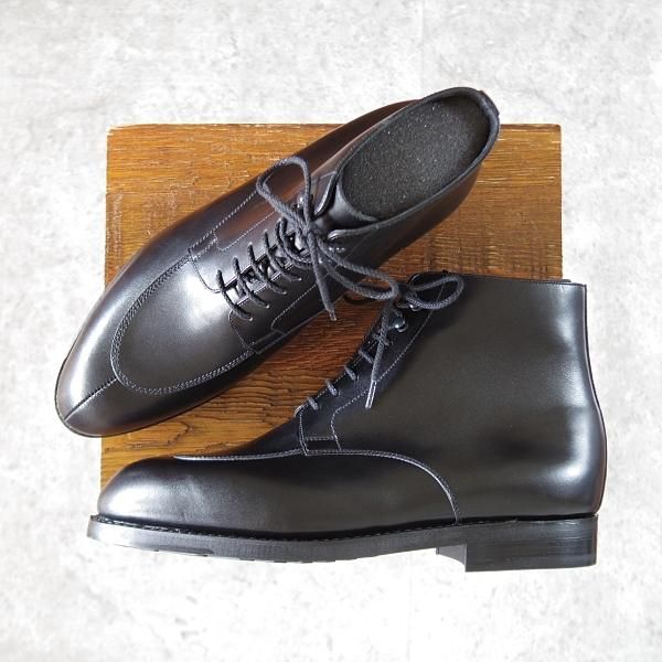 J.M.ウエストン 7D【ブーツ版ハーフハント/349/黒】 | 高級中古革靴の