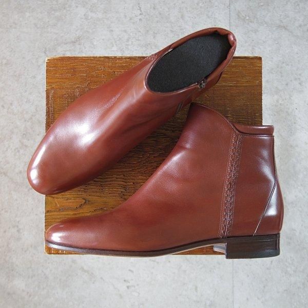 タニノクリスチー/サイドジップブーツ/ショートブーツ☆m270｜高級中古