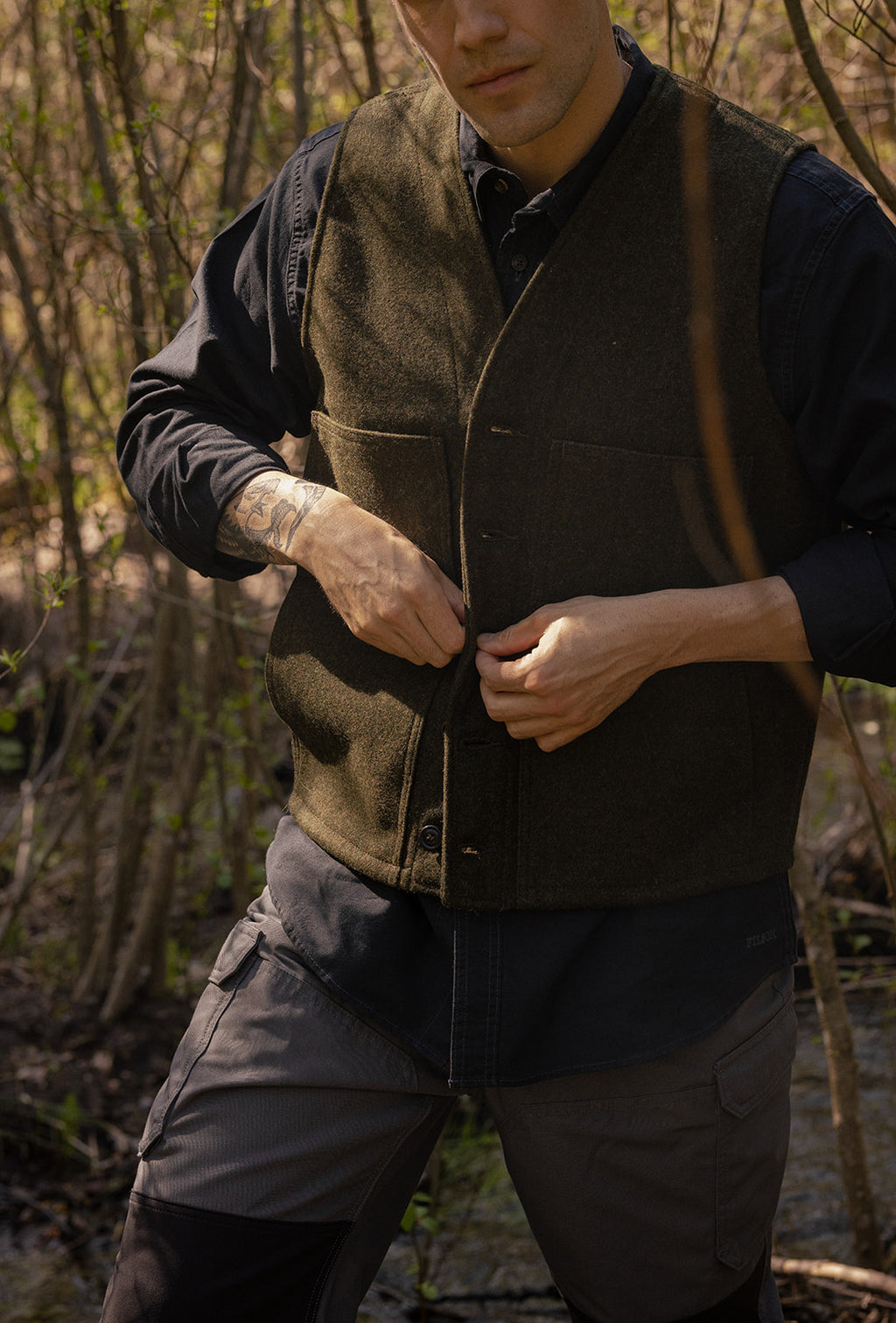 FILSON Mackinaw Wool Vest – Studio Opal Boutique