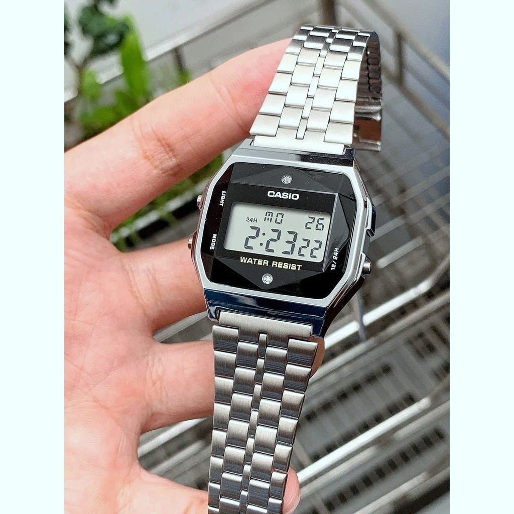 Casio A159WAD-1DF Diamond Watch in Bangladesh – STYLEBUD.COM