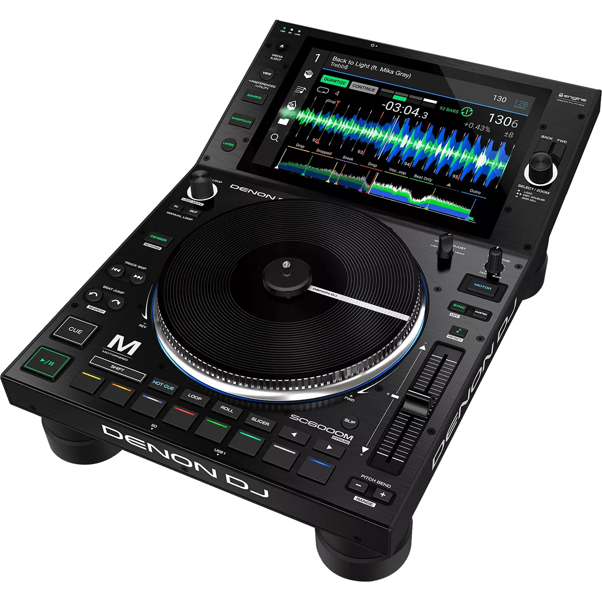 Denon dj SC 6000M Mp3 & cd turntable