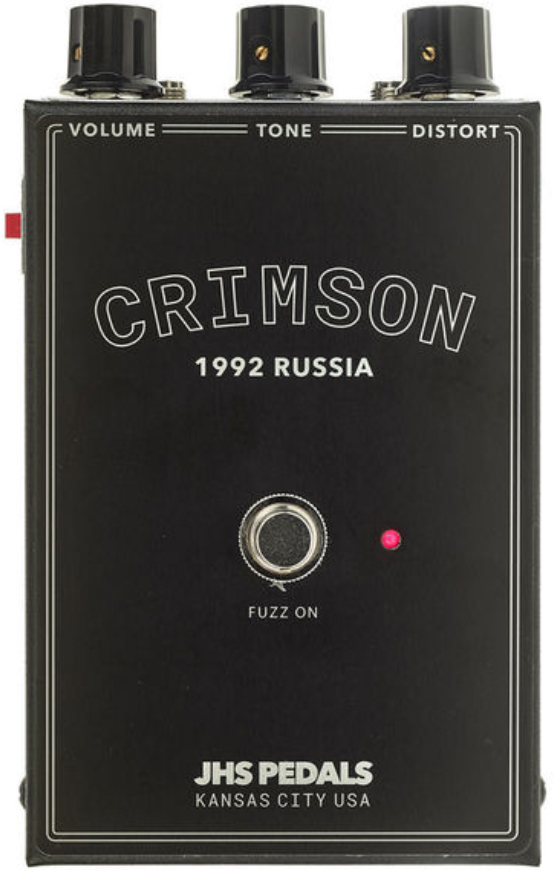 Jhs Legends of Fuzz Crimson Overdrive, distortion & fuzz effect pedal