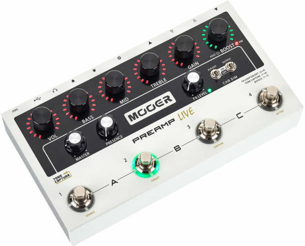 Mooer Preamp Live Electric guitar preamp