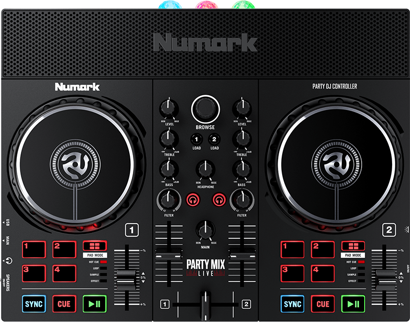 Numark Party Mix Live Usb dj controller