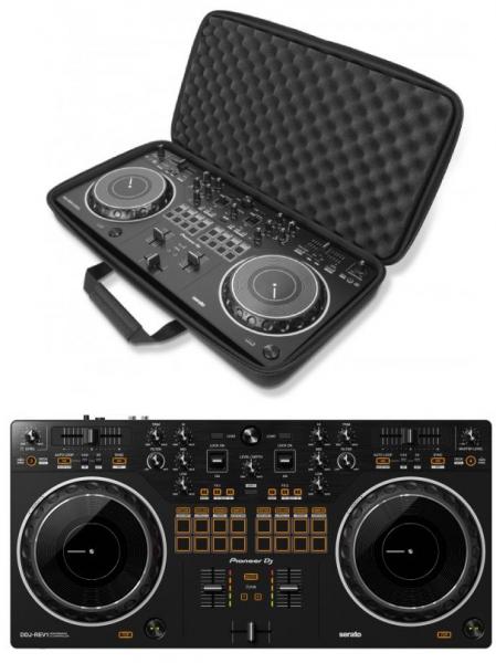 Pioneer dj DDJ-REV1 + Pioneer DJ DJC-REV1 Case/flight/decksaver