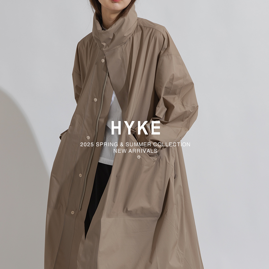 HYKE＞新作入荷 3.28 | st company online store 入荷案内ブログ