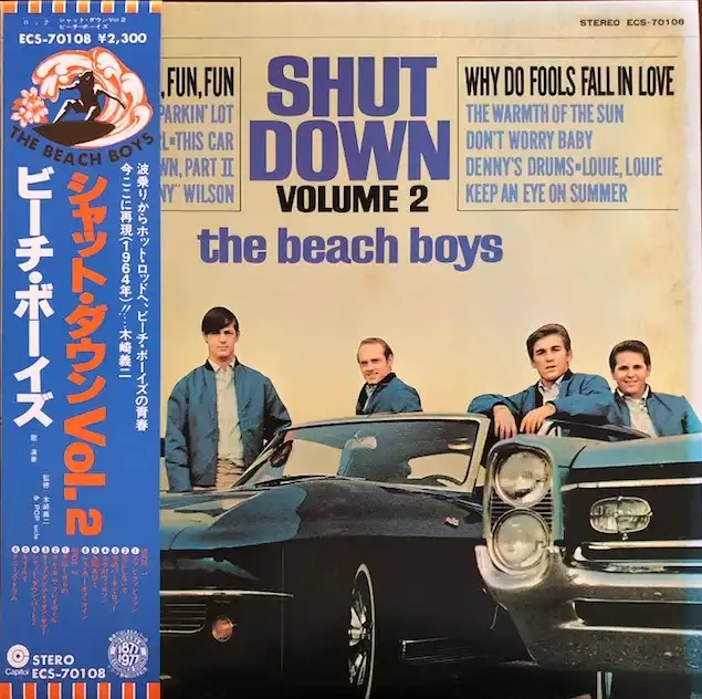 BEACH BOYS / SHUT DOWN VOLUME 2 [LP - ECS-70108]：60'S ROCK