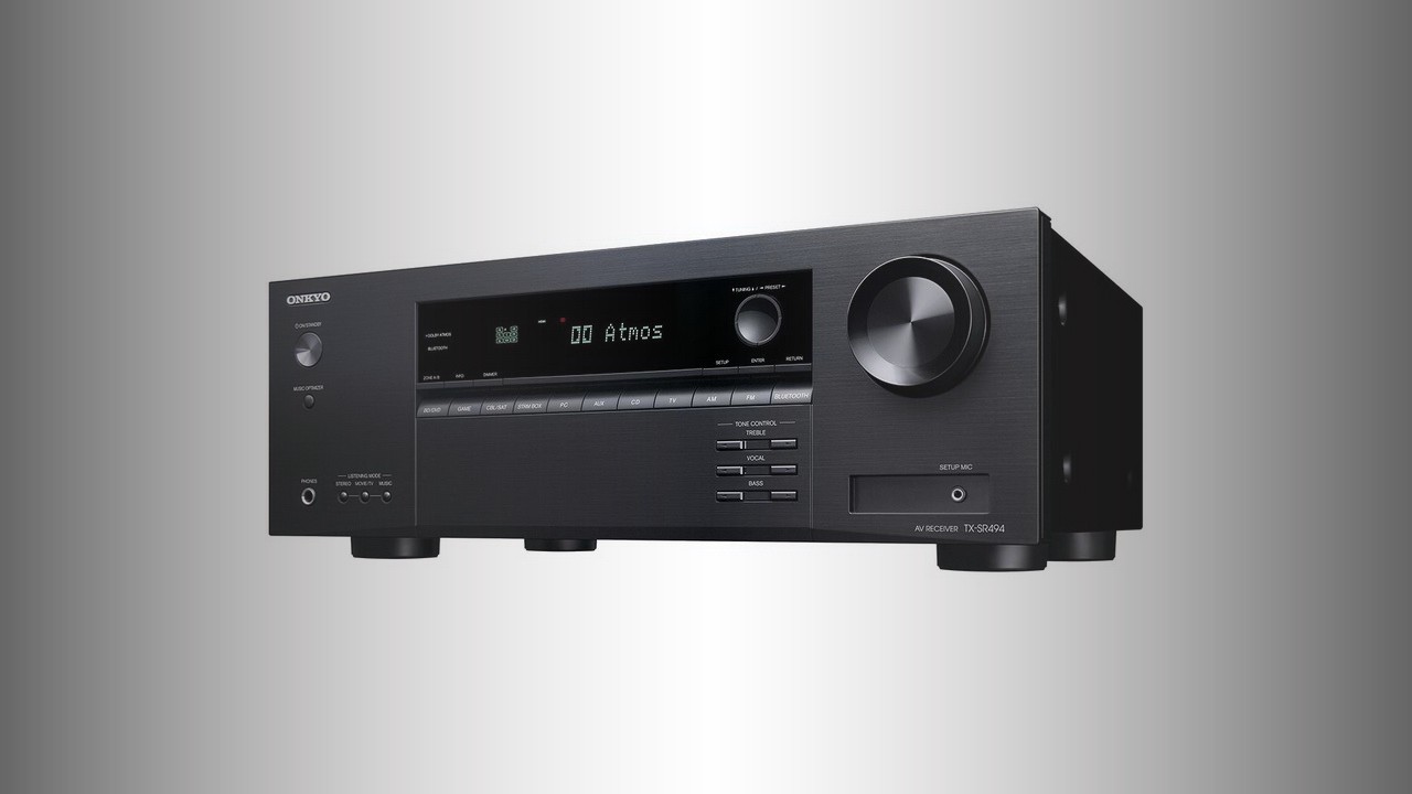 Onkyo TX-SR494: AV receiver equipped with an automatic calibration