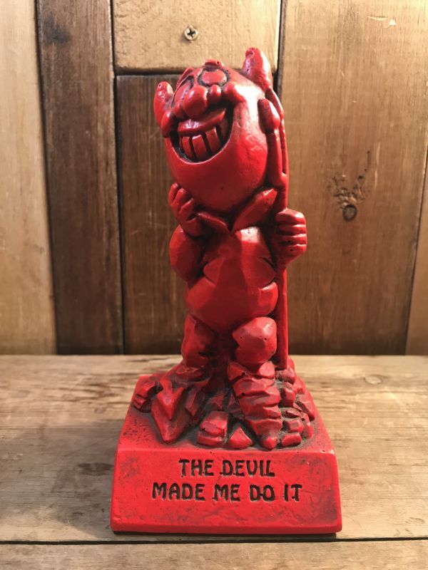 Red Devil Message Doll レッドデビル ビンテージ メッセージドール 70